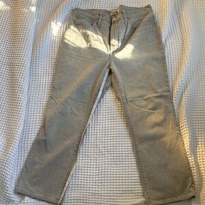 Madewell Women's Light Gray Bootcut Jeans